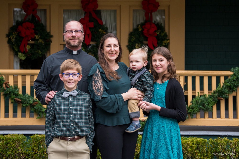 Jekyll Island Family Reunion Christmas Photo Session