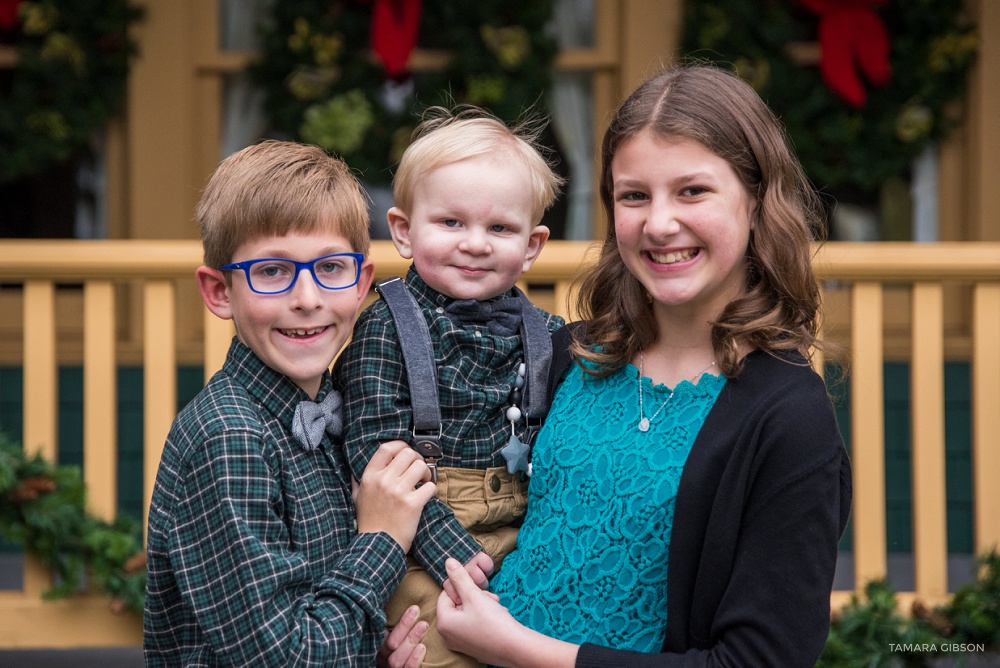 Jekyll Island Family Reunion Christmas Photo Session