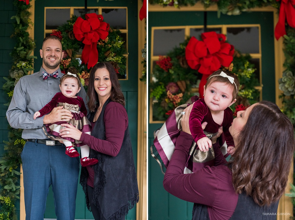 Jekyll Island Family Reunion Christmas Photo Session