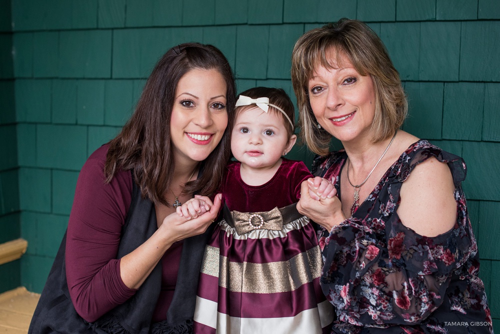 Jekyll Island Family Reunion Christmas Photo Session