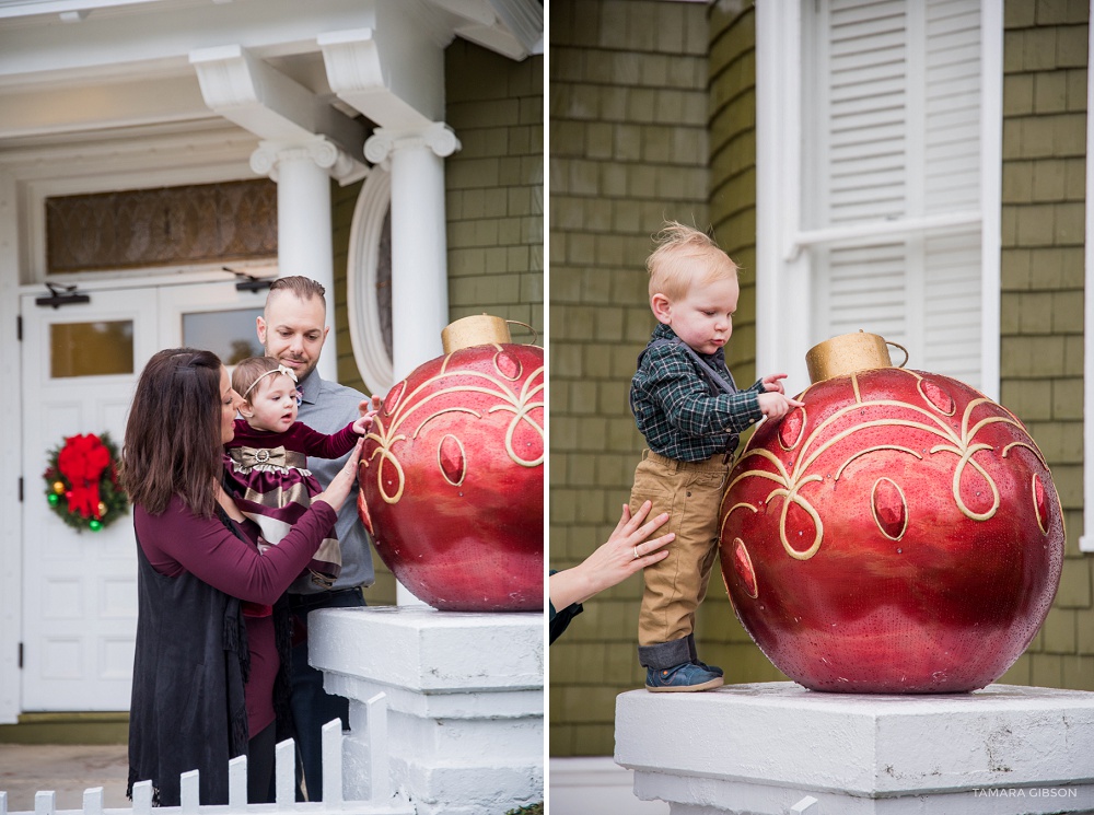 Jekyll Island Family Reunion Christmas Photo Session