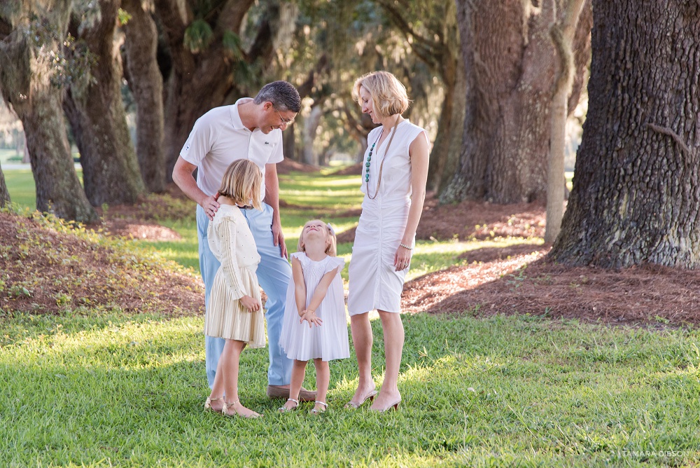 Sea Island Georgia Family Photo Session