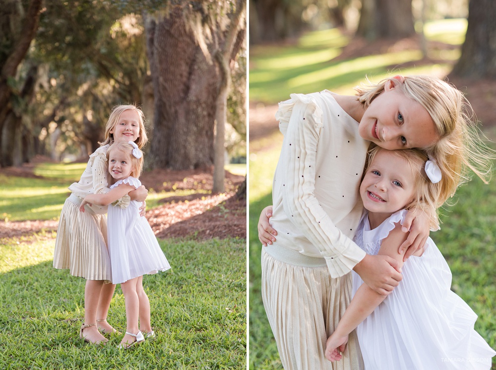 Sea Island Georgia Family Photo Session