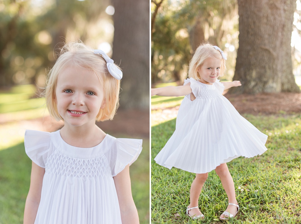 Sea Island Georgia Family Photo Session