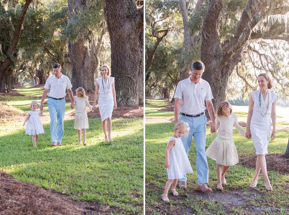 Sea Island Georgia Family Photo Session