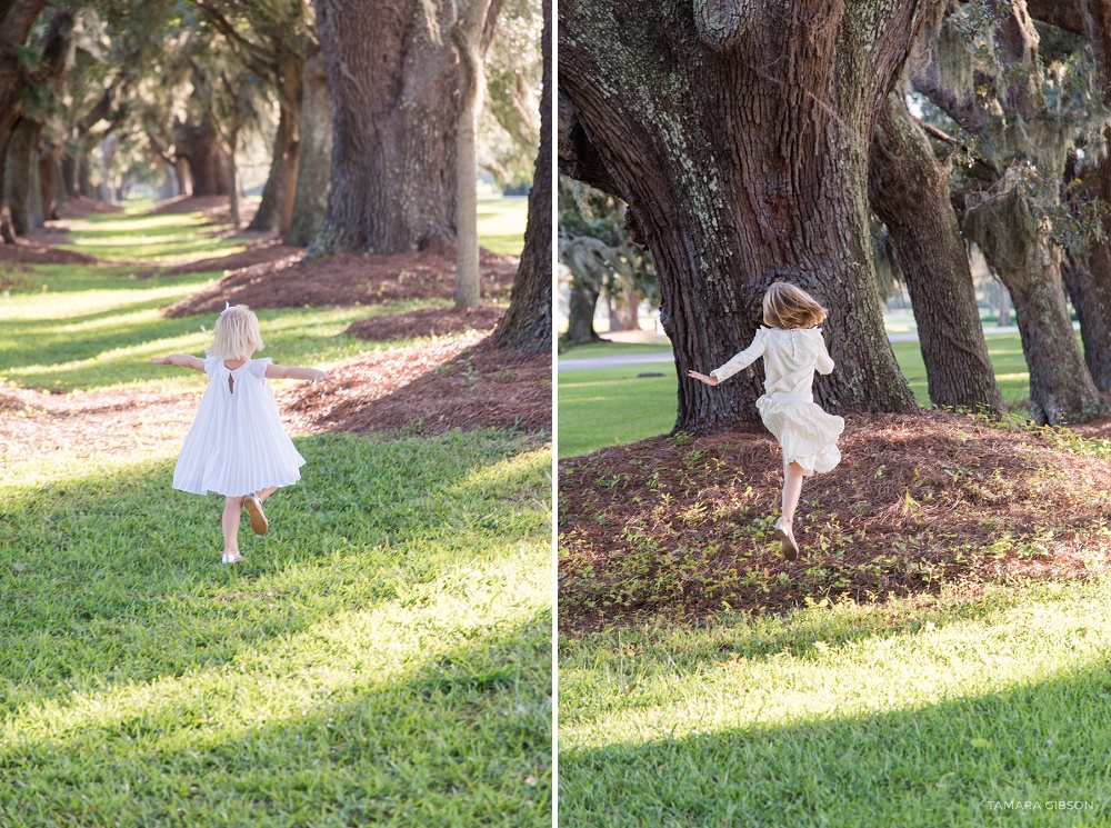 Sea Island Georgia Family Photo Session