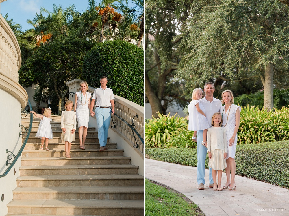 Sea Island Georgia Family Photo Session