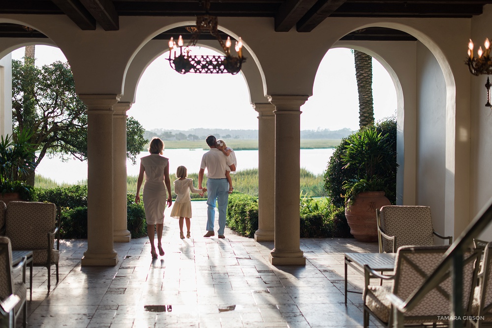 Sea Island Georgia Family Photo Session