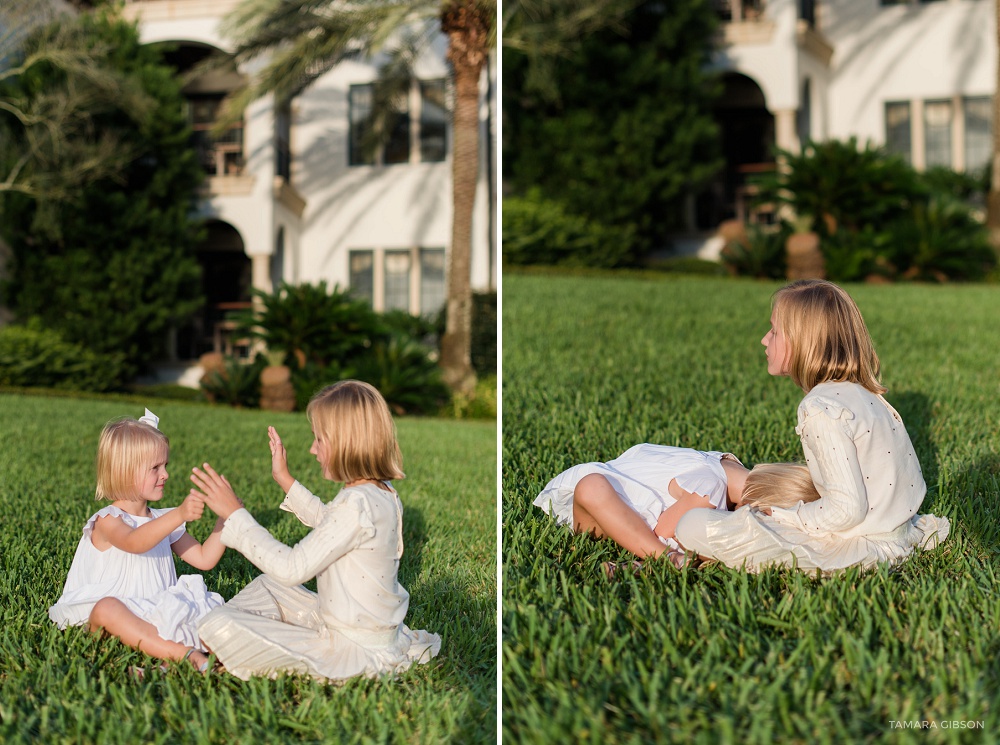 Sea Island Georgia Family Photo Session