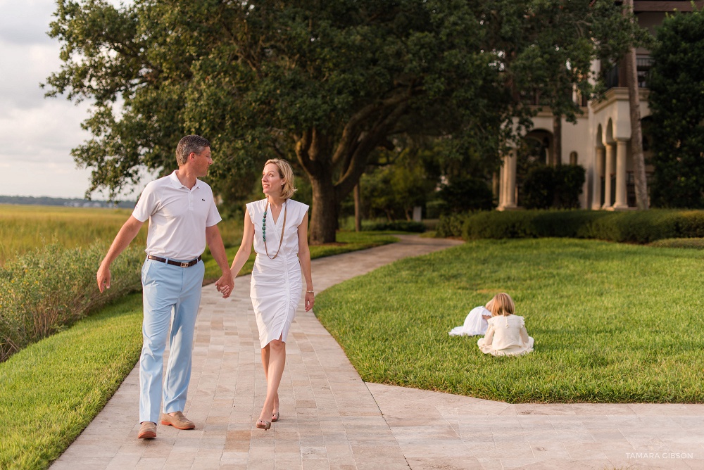 Sea Island Georgia Family Photo Session