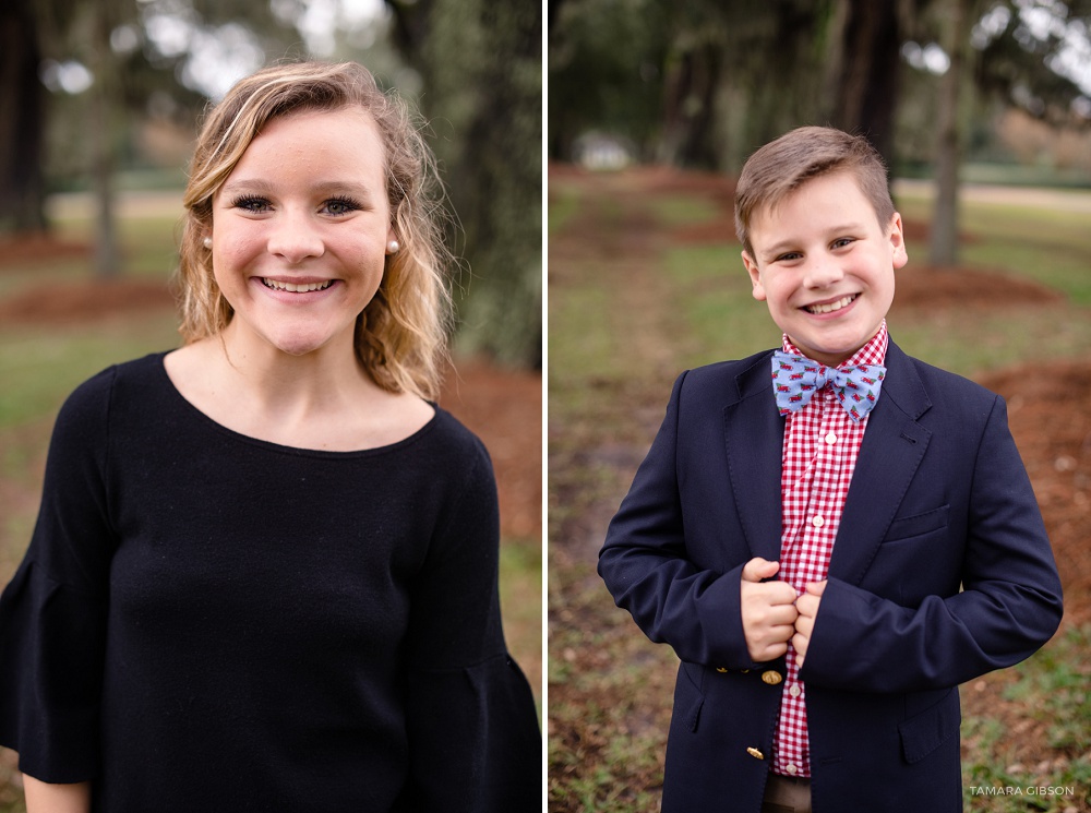 St Simons Island Holiday Photo Session