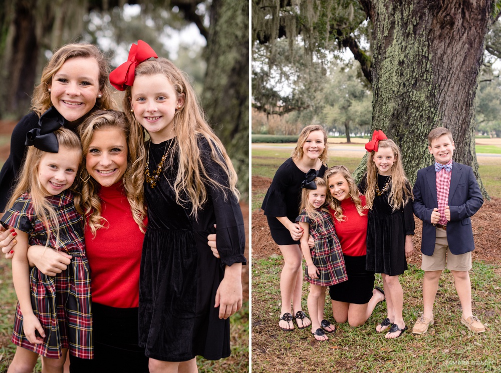 St Simons Island Holiday Photo Session