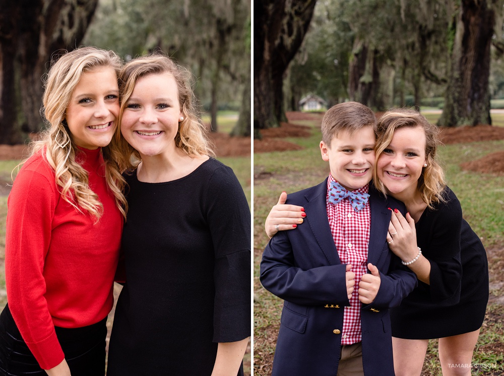 St Simons Island Holiday Photo Session