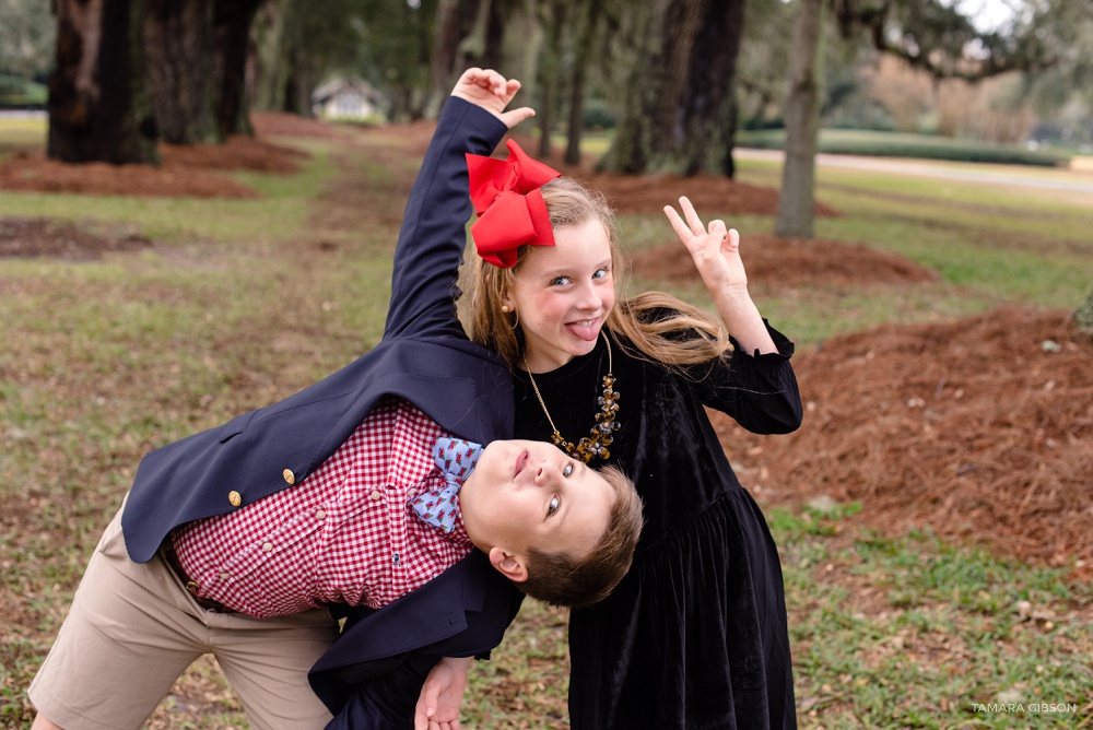 St Simons Island Holiday Photo Session