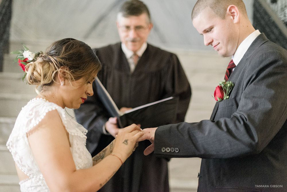 Brunswick GA Courthouse Wedding