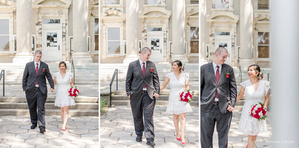 Brunswick GA Courthouse Wedding