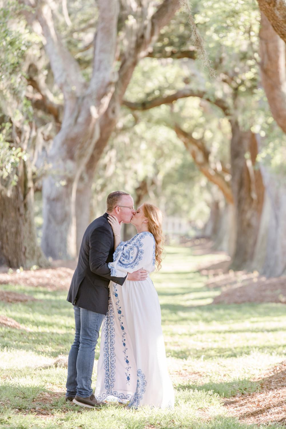 Avenue of the Oaks Saint Simons Island Maternity Session