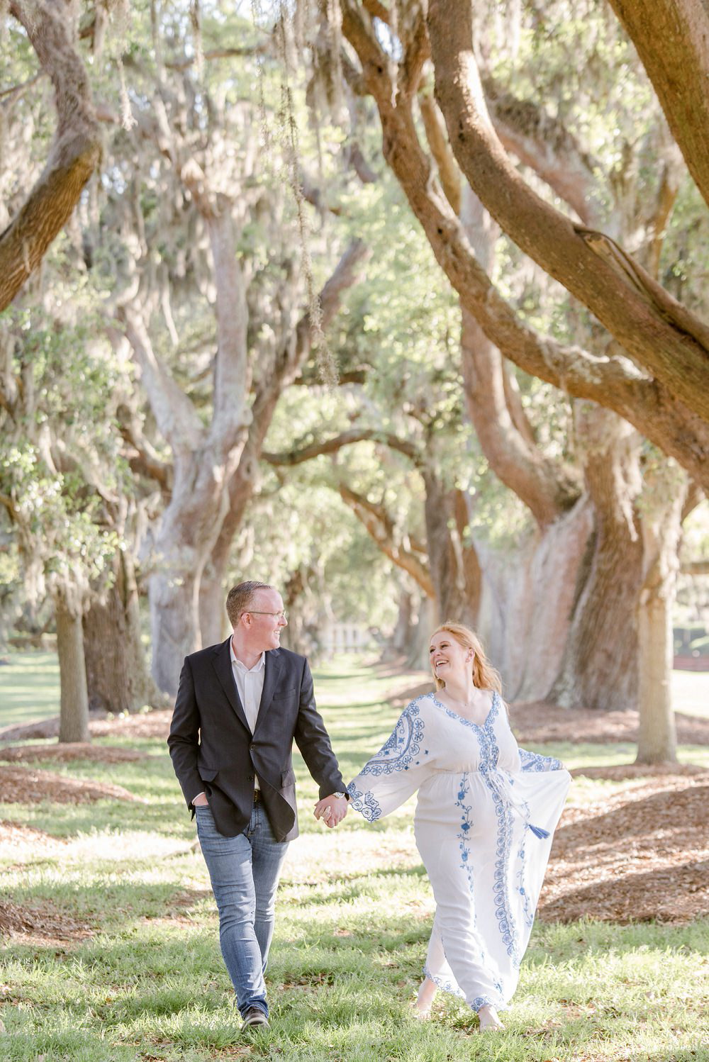 Avenue of the Oaks Saint Simons Island Maternity Session