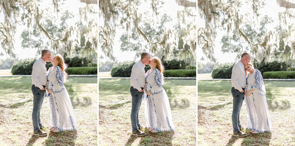 Avenue of the Oaks Saint Simons Island Maternity Session