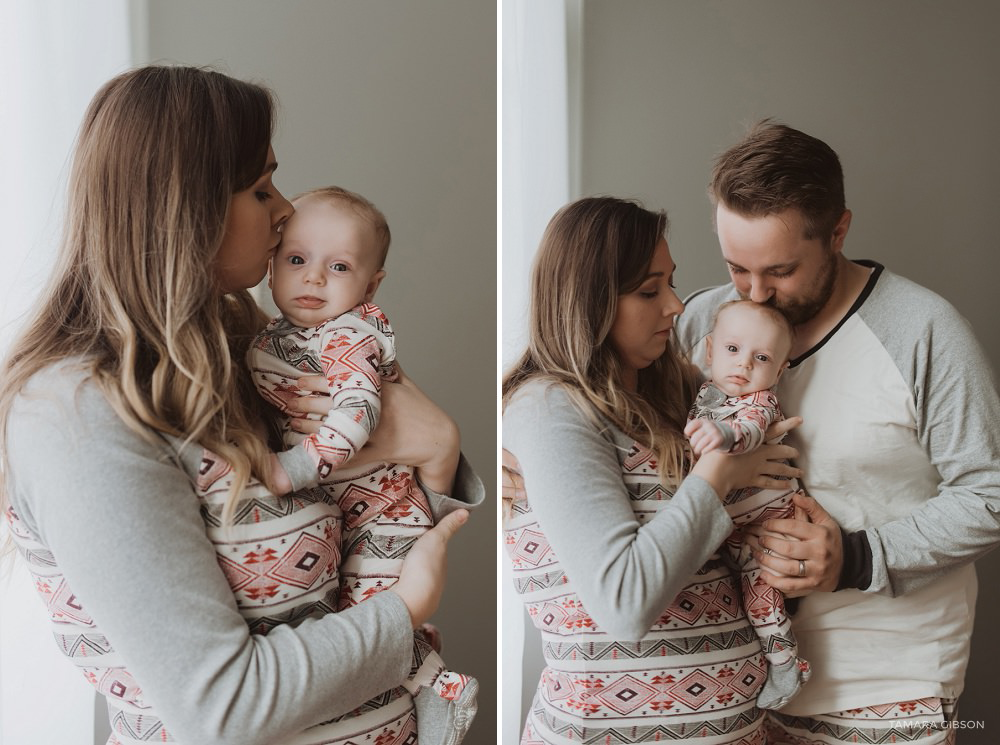 Babys First Christmas Photo Session